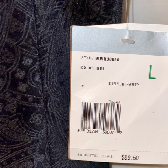 Liz Claiborne Mens Paisley Print Vest Dinner Formal Evening Prom Size Large New - Picture 9 of 14